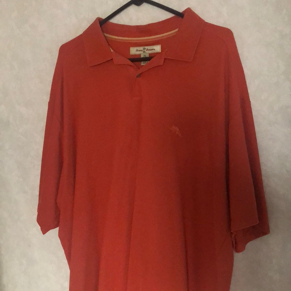 Tommy Bahama golf shirt orange XXL